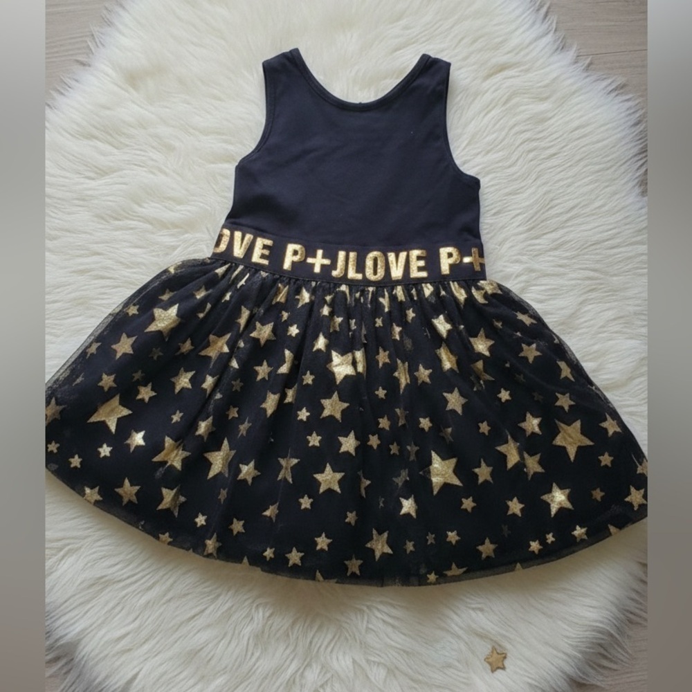 Pippa and Julie beautiful black and gold dress 18M